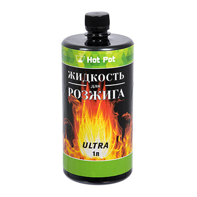  Жидкость для розжига 1л углеводородная ULTRA - АгроНика