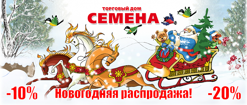 Новогодняя распродажа 2019